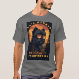 Funny Affenpinscher Dog Parent Personalized T-shirt
