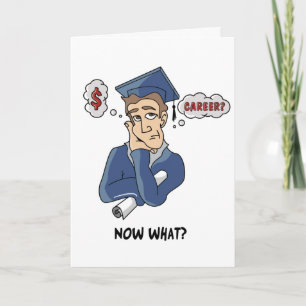 Funny Afstuderen card Kaart