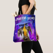 Funny Afstuderen Dog Wearing Pet Tote Bag (Dichtbij)
