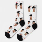 Funny Afstuderen Foto Sokken (Links)