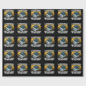 Funny Afstuderen Humor Lazy Student Sleepy Cadeaupapier (Vlak)