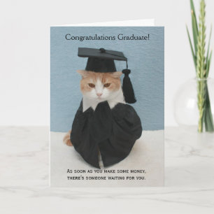 Funny Afstuderen Kaart
