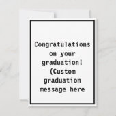 Funny Afstuderen Kaart Adulting humor (Achterkant)