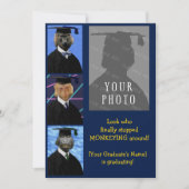 Funny Afstuderen Monkeys Party Notice Kaart (Voorkant)