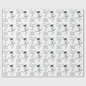 Funny Afstuderen Runner © - Land oversteken, spoor Cadeaupapier (Vlak)