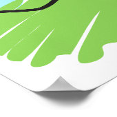 Funny Afstuderen Runner © - Land oversteken, spoor Poster (Hoek)