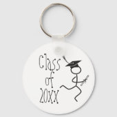 Funny Afstuderen Runner © Monogram Sleutelhanger (Voorkant)