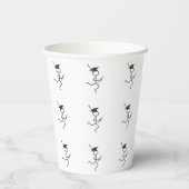 Funny Afstuderen Runner © Paper Cups Papieren Bekers (Achterkant)