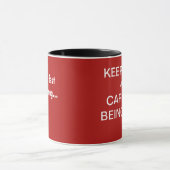 Funny Agile Project Manager Mok Live Quote Gift (Midden)