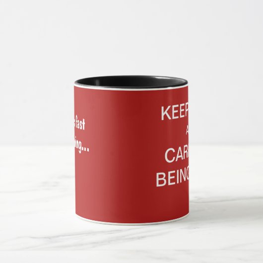 Funny Agile Project Manager Mok Live Quote Gift (Midden)