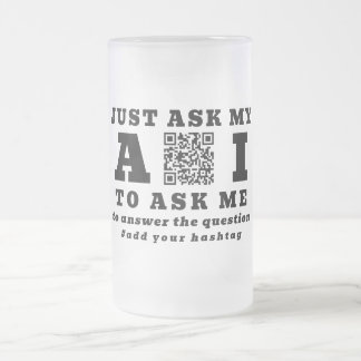Funny AI Tech Specialist – Personalized QR Code Matglas Bierpul