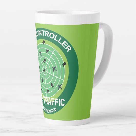 Funny Air Traffic Controller Cadeft | Mok luchthav (Rechterhoek)