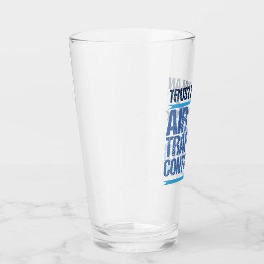 Funny Air Traffic Controller Glas (Rechts)