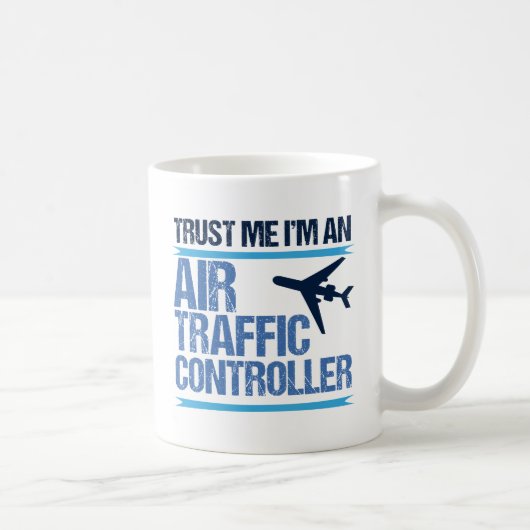Funny Air Traffic Controller Koffiemok (Rechts)