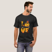 Funny Airedale Terrier Halloween T-shirt (Voorkant volledig)