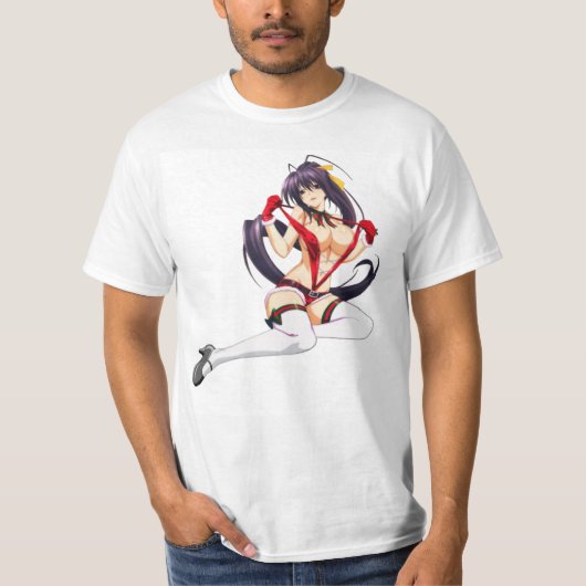 Funny Akeno Himejima T-shirt (Voorkant)