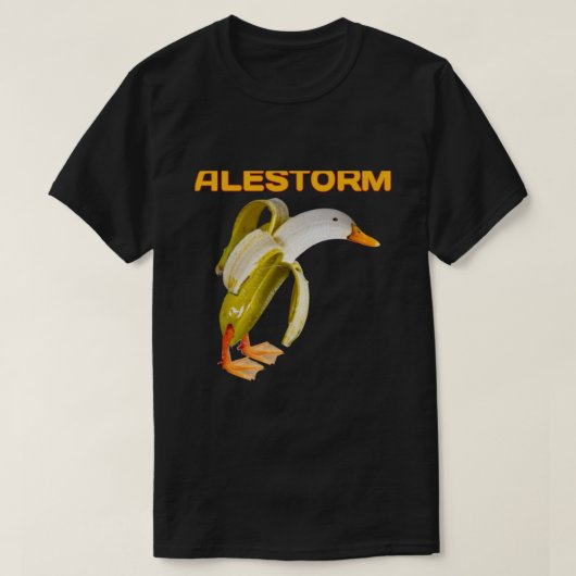 Funny Alestorm Banana Duck Shirten Hoodies (Design voorkant)