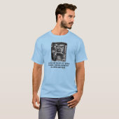 Funny Alice (in Wonderland) Protection Racket T-sh T-shirt (Voorkant volledig)