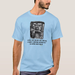 Funny Alice (in Wonderland) Protection Racket T-sh T-shirt