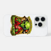 Funny Alien Coffee Design, Too Old For This (Verso Horizontal)