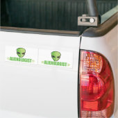 Funny Alien Lover Bumpersticker (Op Truck)
