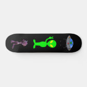FUNNY ALIENS UFO Skateboards (Horizontaal)