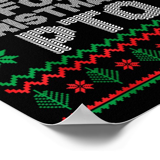 Funny All I Want For Christmas Is Pto Matching Ugl Poster (Hoek)