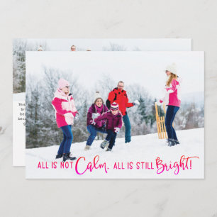 Funny All n'est pas calme Rainbow Holiday Carte ph