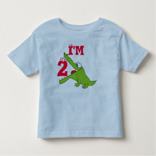 Funny Alligator 2e Birthday T Shirt, Shirten Kinder Shirts