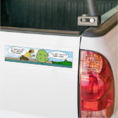 Funny Alligator Cache Geocaching Bumpersticker (Op Truck)