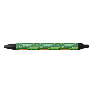 Funny Alligator Crocodile Pattern Pens Zwarte Inkt Pen
