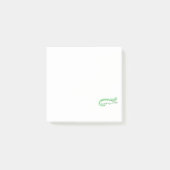 Funny Alligator Echo Art Post-it® Notes (Voorkant)