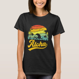 Funny Aloha Hawaii Palm Beach Vacation Family T-shirt