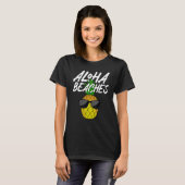 Funny Aloha strandt Design voor mannen Ananas T-shirt (Voorkant volledig)