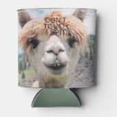 Funny Alpaca Llama Raak me niet aan Blikjeskoeler (Voorkant)