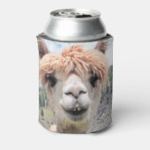 Funny Alpaca Llama Raak me niet aan Blikjeskoeler (Blikje Achterkant)