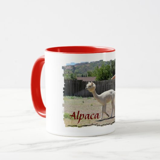 Funny Alpaca Mok (Voorkant links)