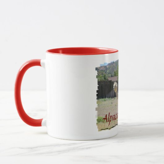 Funny Alpaca Mug (Gauche)