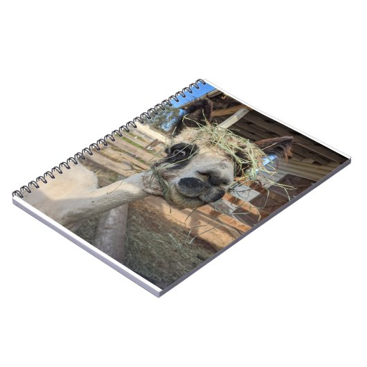 Funny Alpaca Notitieboek (Linkerzijde)