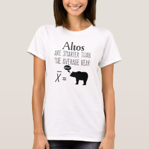 Funny Alto T-shirt - Gemiddeld Beer