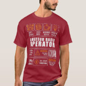 Funny Amateur Ham Radio Tshirt (Devant)