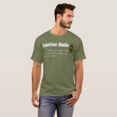 Funny Amateur Radio Hobby Gift Shirt voor HAM (Voorkant volledig)