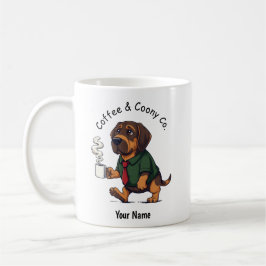 Funny American English Coonh Business Suit Coffee  Koffiemok