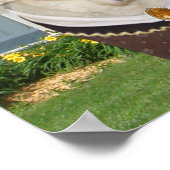 Funny American Gothic Lab Poster (Hoek)