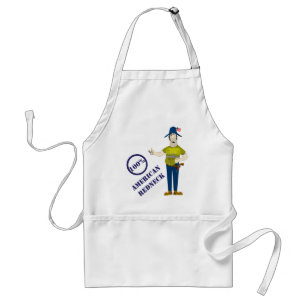 Funny American Redneck Apron Standaard Schort