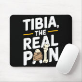 Funny Anatomy Going Tibia Okay Broken Leg Gift For Muismat (Met muis)