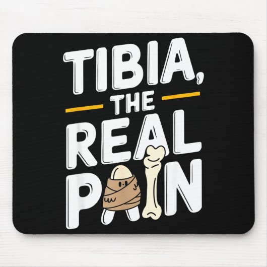 Funny Anatomy Going Tibia Okay Broken Leg Gift For Muismat (Voorkant)