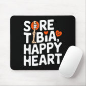 Funny Anatomy Going Tibia Okay Broken Leg Gift For Muismat (Met muis)