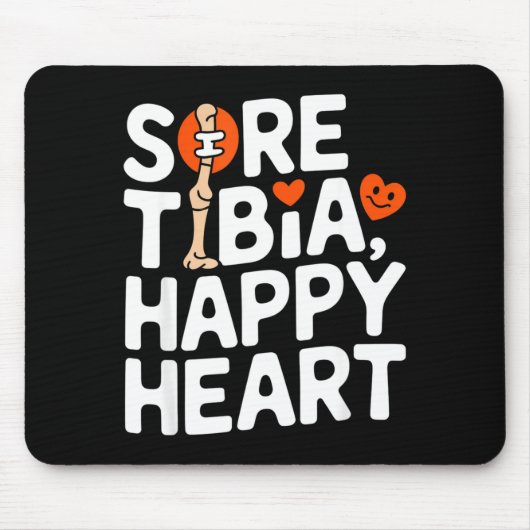 Funny Anatomy Going Tibia Okay Broken Leg Gift For Muismat (Voorkant)