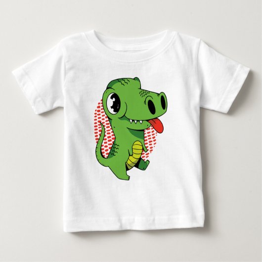 Funny And Cute Baby Dinosaur (Voorkant)